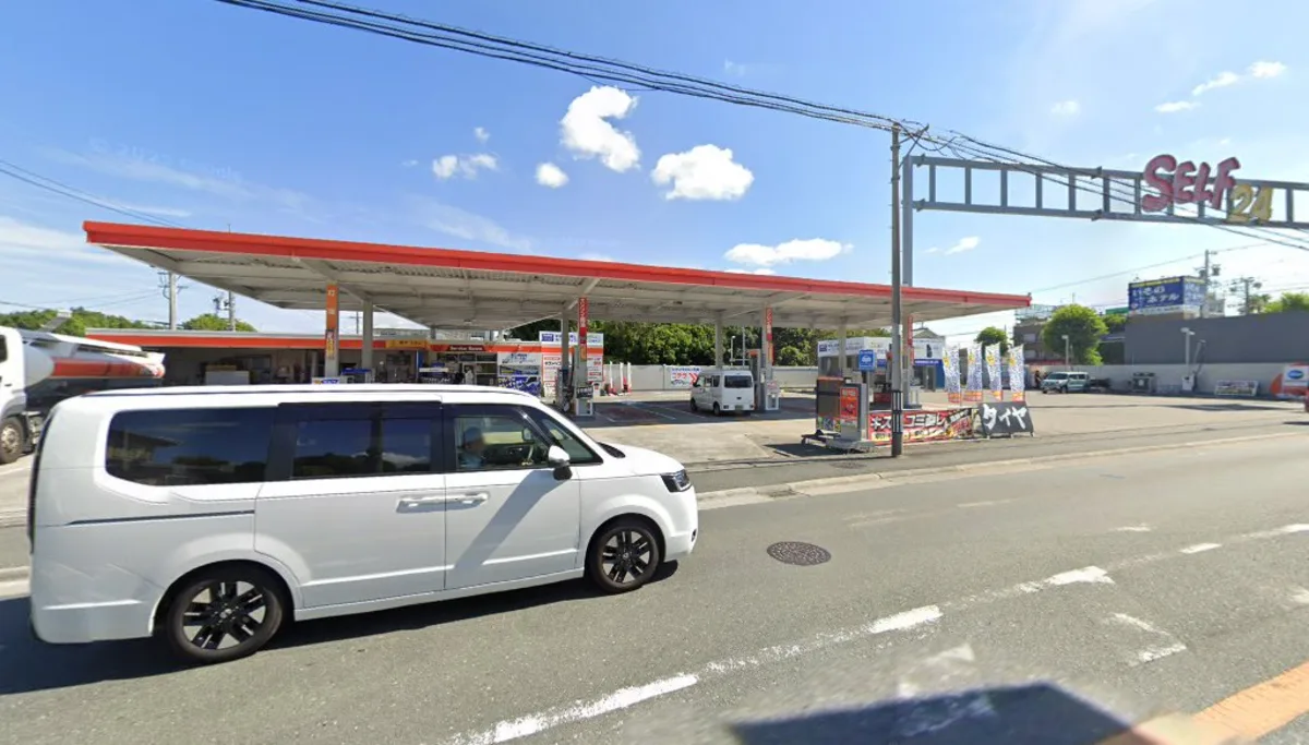 セルフ小豆餅SS(ENEOSウイング)(浜松市中央区)の外観