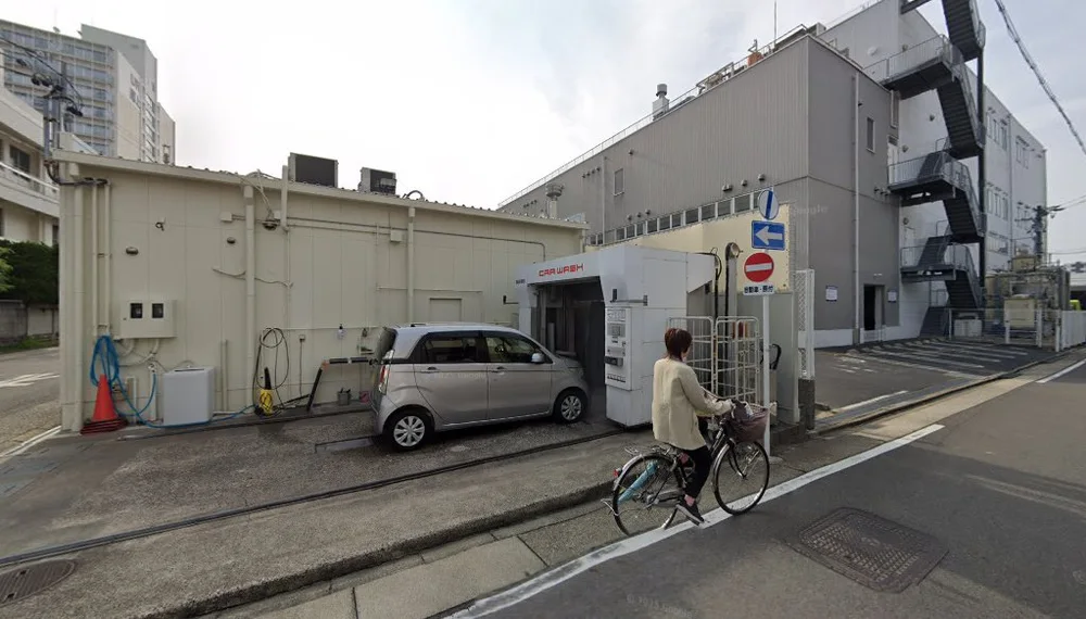 ラピット上飯田SS(名古屋市北区)の外観