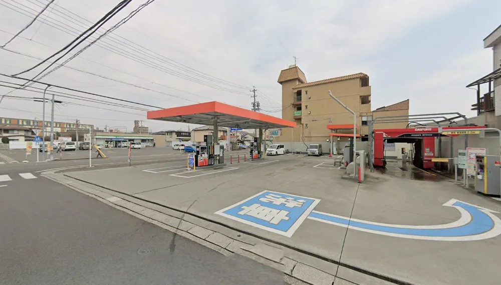 ラピット喜多山SS(名古屋市守山区)の外観