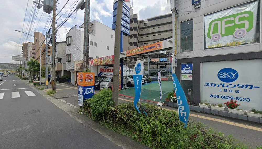 車検の速太郎 北大阪店(大阪市東淀川区)の外観