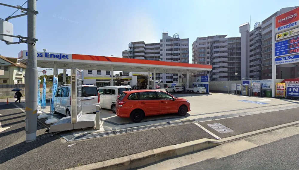 セルフ光明池SS(ENEOS)(堺市南区)の外観