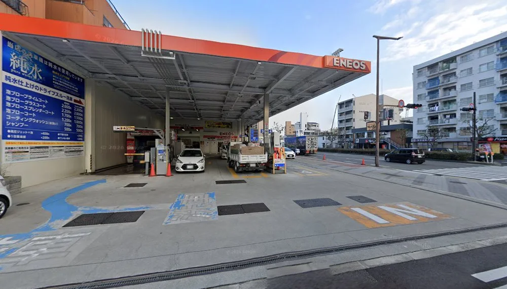 セルフ玉出SS(ENEOS)(大阪市西成区)の外観