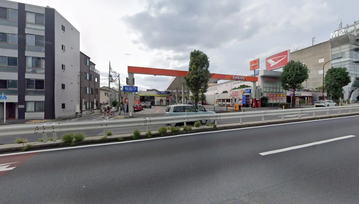 ENEOS セルフ環八砧SS(世田谷区)の外観