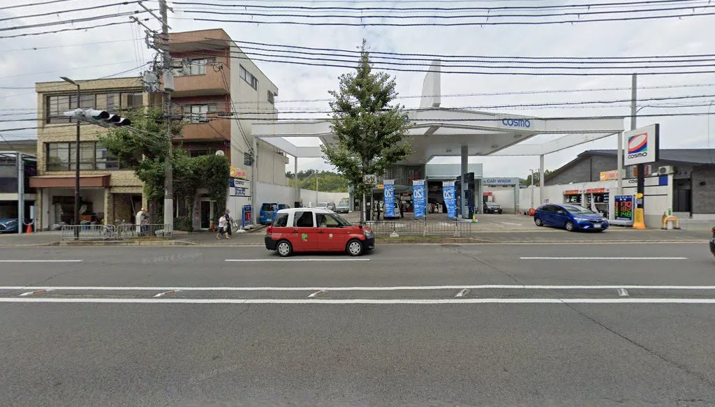 コスモ 新丸太町SS(上原成商事)(右京区太秦北路町)の外観